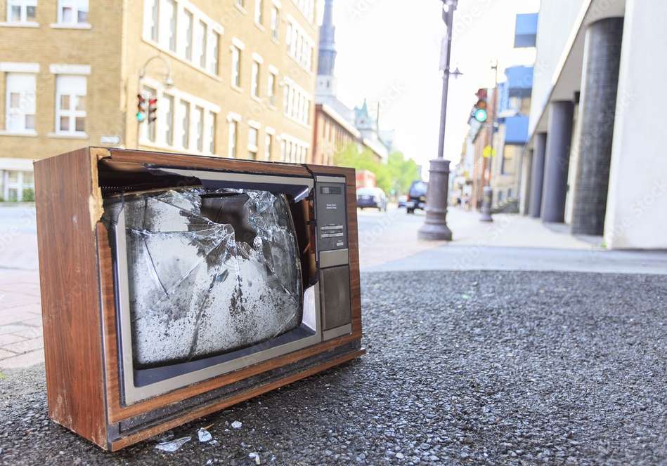 What to do with a broken TV