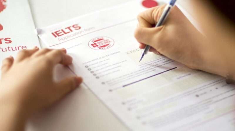 IELTS writing section